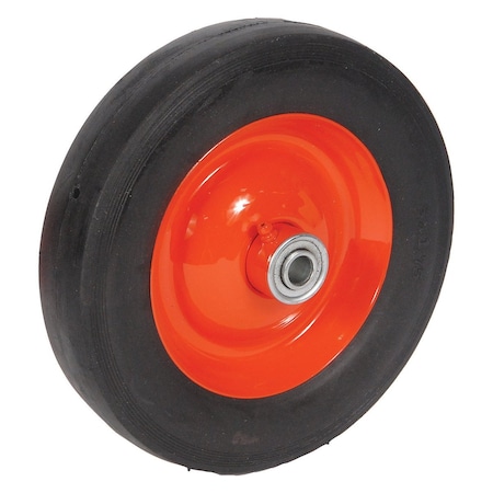 A & I Products WHEEL-DECK, 8X1.75, SMOOTH, STEEL-ORANGE 2.4" x8" x8" A-B1SB2976